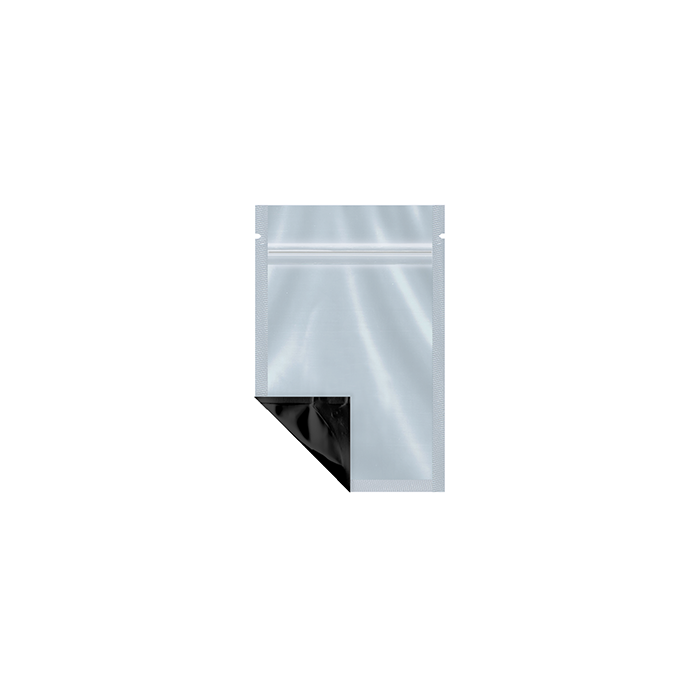 1 Gramm transparente schwarz/weiße Barrierebeutel
